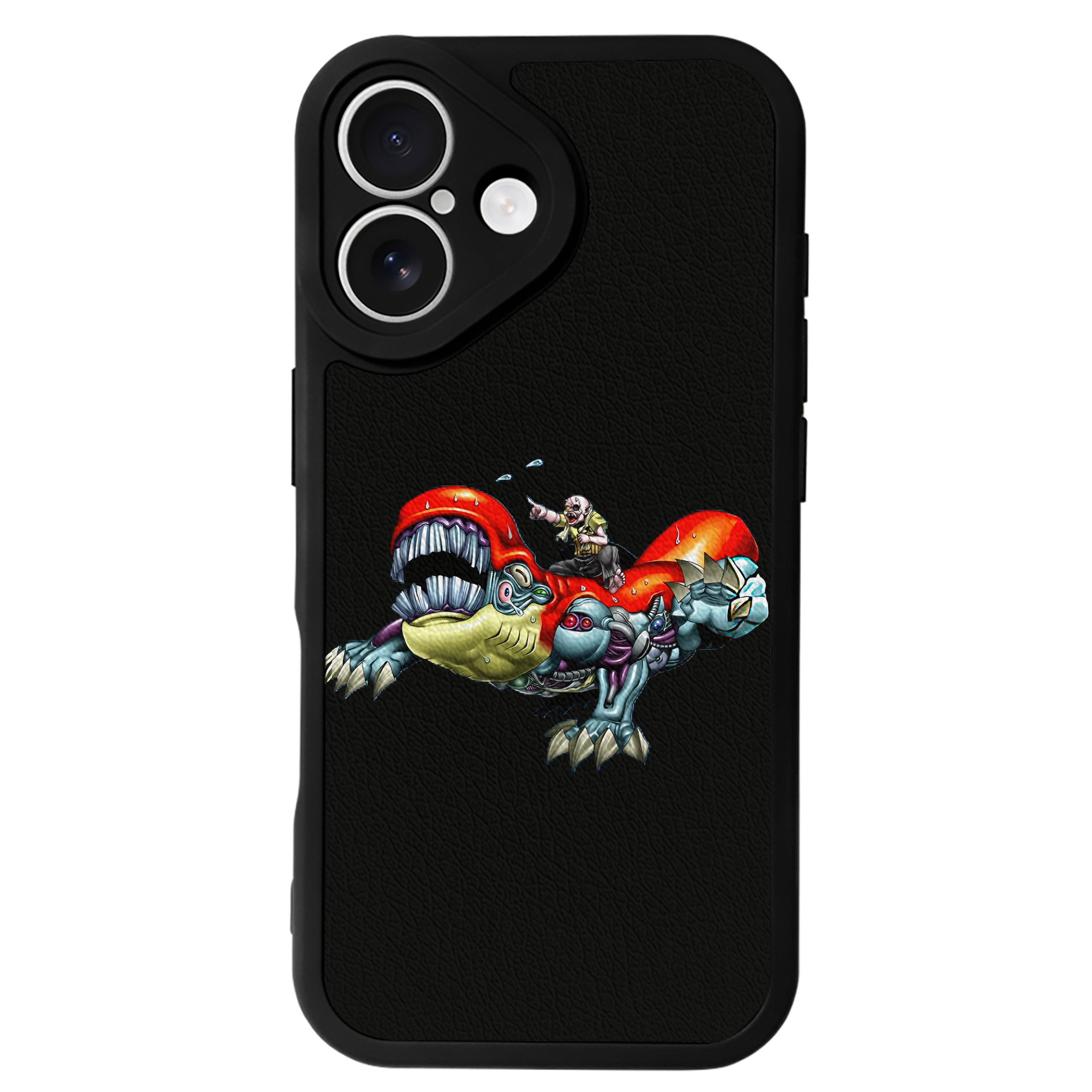 （画像用） 遊☆戯☆王 Yu-Gi-Oh! 【iPhone 16シリーズ対応】シリコンスマホケース（レザー調） 材質：シリコン